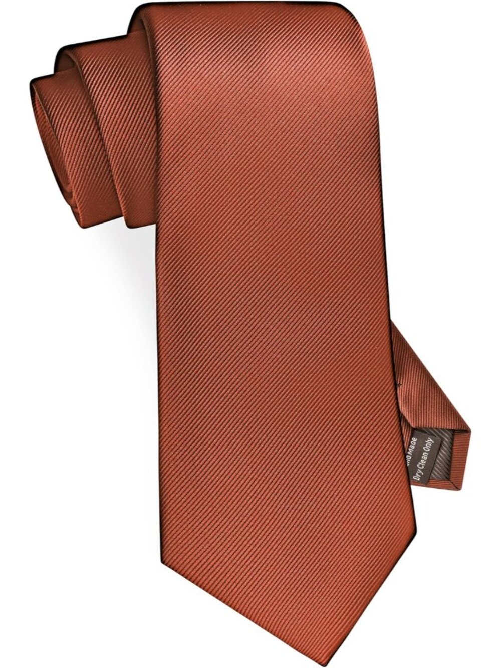 Men's Maroon Solid Twill Textured Woven Formal Silk Necktie For Wedding Dress
